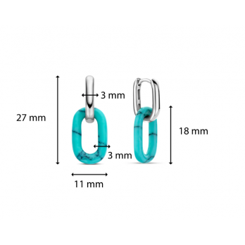 BRINCOS PRATA TI SENTO