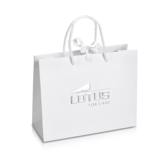 COLAR PEROLA LOTUS SILVER