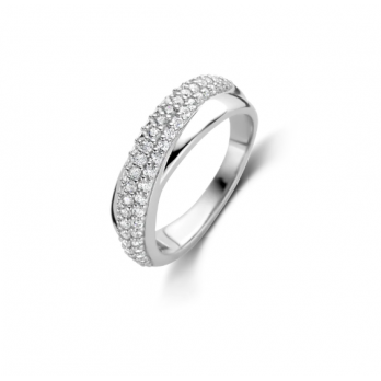 Anel Mulher Ti Sento Milano - 12281ZI , Prata 925