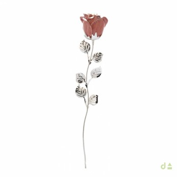 Bibelot Dhome - Rosa Rosa PVD PRATEADO