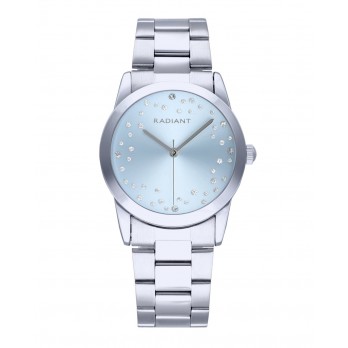 RELOGIO RADIANT BLUE DIAL SS BRACELET