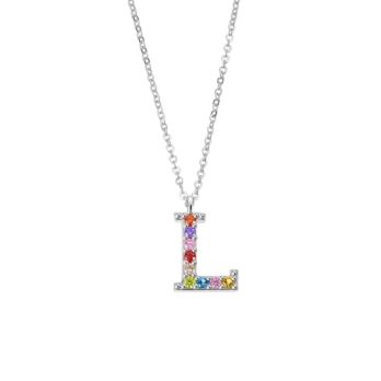COLAR LOTUS SILVER LP3426-1/L PRATA 925 ML, MULHER