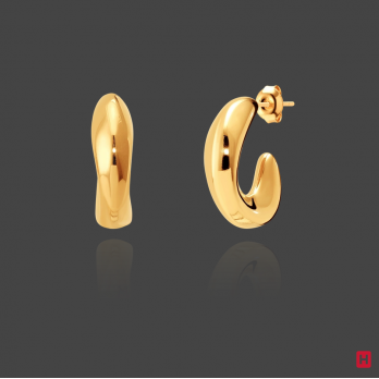 Brincos Hassu Golden