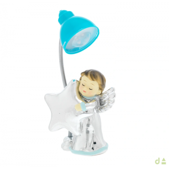 Luz de Presença Anjo Azul PVD/PRATEADO