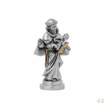 BIBELOT STº ANTÓNIO  PVD PRATEADO