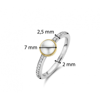 Anel  Prata TI SENTO 12308YP