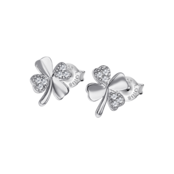BRINCOS  PRATA LOTUS