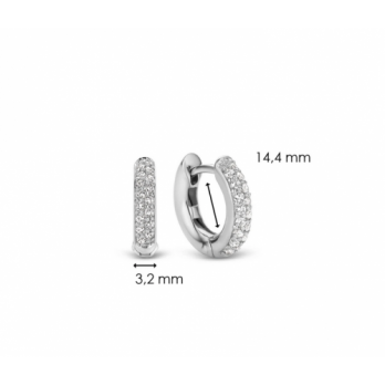 BRINCOS  PRATA TI SENTO