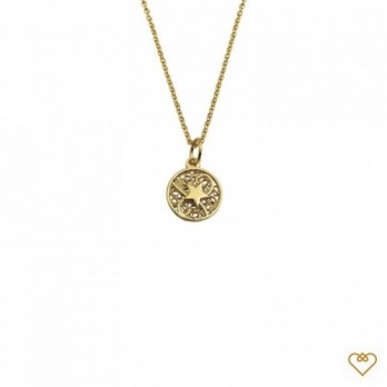 COLAR  PRATA DOURADA