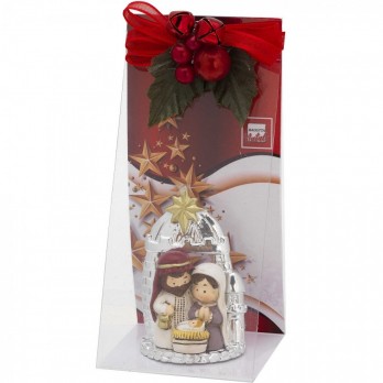 PRESEPIO PVD PRATEADO 3X6CM