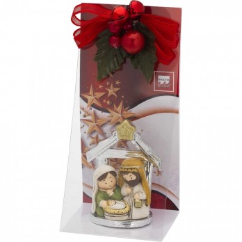 PRESEPIO PVD PRATEADO 3X6CM