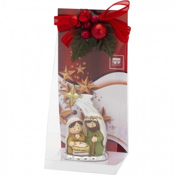 PRESEPIO PVD PRATEADO 3X6CM