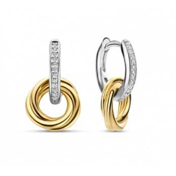 BRINCOS  PRATA TI SENTO -Brincos milano 7857ZY