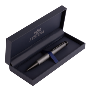 FESTINA ESFEROGRÁFICA PRETA CROMADA