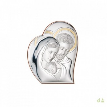 Quadro Dhome Sagrada Família  PVD/ PRATEADO