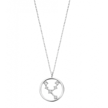 COLAR LOTUS SILVER CONSTELAÇÃO DO SIGNO TOURO