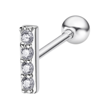 EARCUFF Prata Lotus Silver