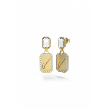 Brincos  Guess Jewellery Crystal Tag