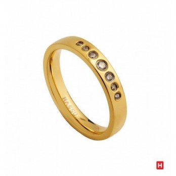 Aliança Hassu Classic Golden Shine