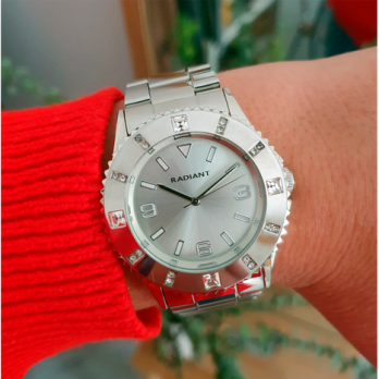 RELÓGIO RADIANT GAIA 39MM SILVER DIAL IPSILVER BRAZ