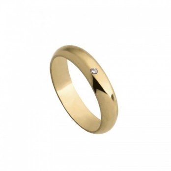 Aliança Casamento Passion Gold 9k