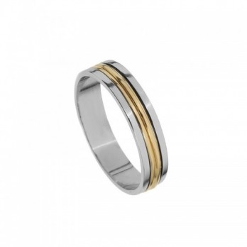 Aliança Bodas Passion Gold 9k