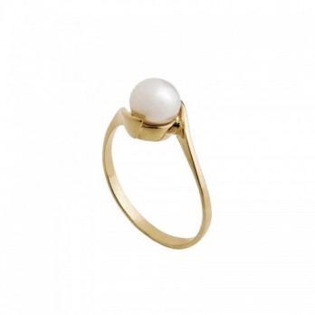 Anel Noivado Passion Gold 9k