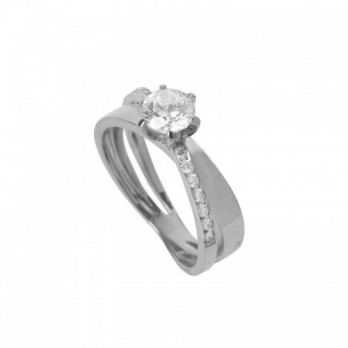 Anel Noivado Passion Gold 9k