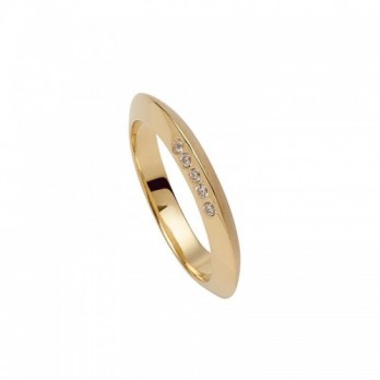 Aliança Casamento Passion Gold 19.2k