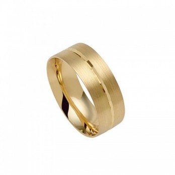 Aliança Casamento Passion Gold 19.2k