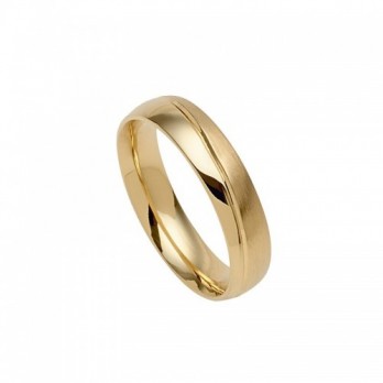 Aliança Casamento Passion Gold 9k