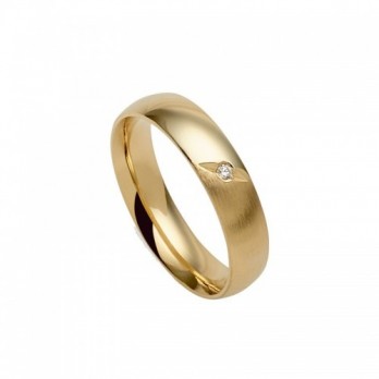 Aliança Casamento Passion Gold 9k