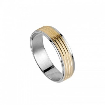 Aliança Casamento Passion Gold 9k
