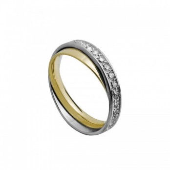 Aliança Casamento Passion Gold 9k