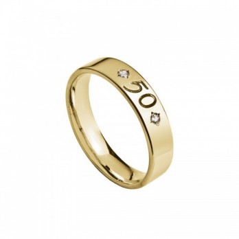 Aliança Bodas Passion Gold 9k