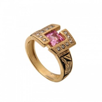 Anel de Curso Passion Gold 19k