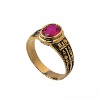 Anel de Curso Passion Gold 19k
