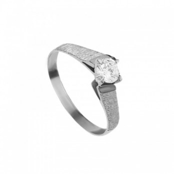 Anel Noivado Passion Gold 9k