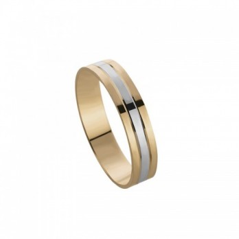 Aliança Bodas Passion Gold 9k