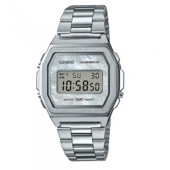 Relógio Casio Vintage Premium Prateado