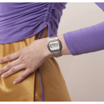Relógio Casio Vintage Premium Prateado