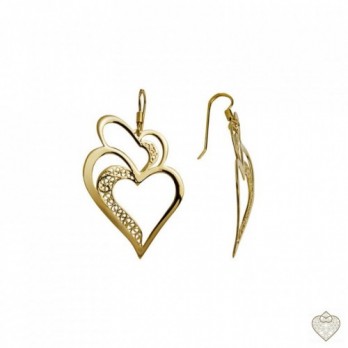 Brincos Filigrana Saudade - Desejo PRATA DOURADA