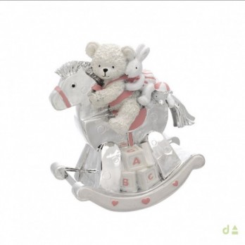 Carrossel Dhome Bebé PVD PRATEADO