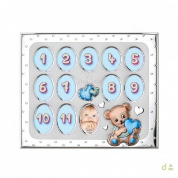 Moldura Dhome Criança O Meu 1º Ano PVD/PRATEADO