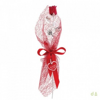 Bibelot Dhome - Rosa Vermelho PVD PRATEDADO