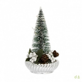 Árvore de Natal Dhome PVD PRATEADO