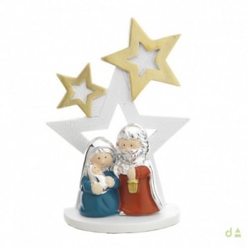 Presépio Dhome com Estrelas Pvd Prateado