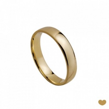 Aliança Casamento Passion Gold 9k