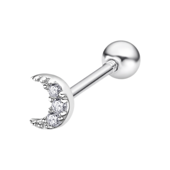 EARCUFF  Prata Lotus Silver