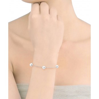 PULSEIRA PRATA MAJORICA